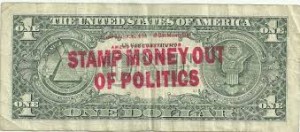 stamp money out of politics